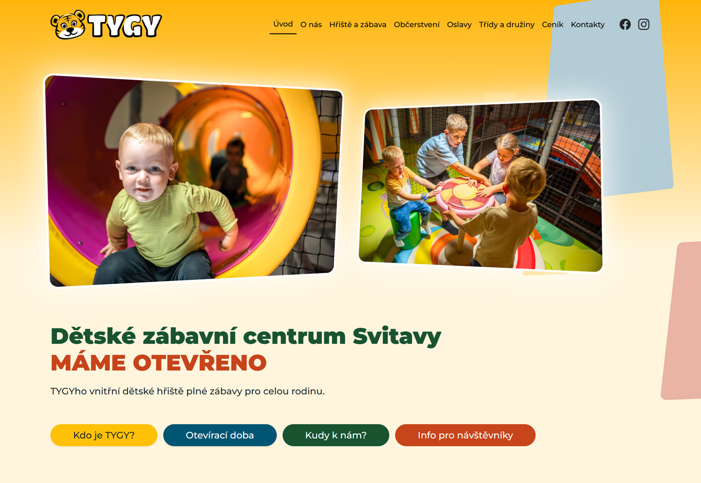 TYGY dětské centrum Svitavy